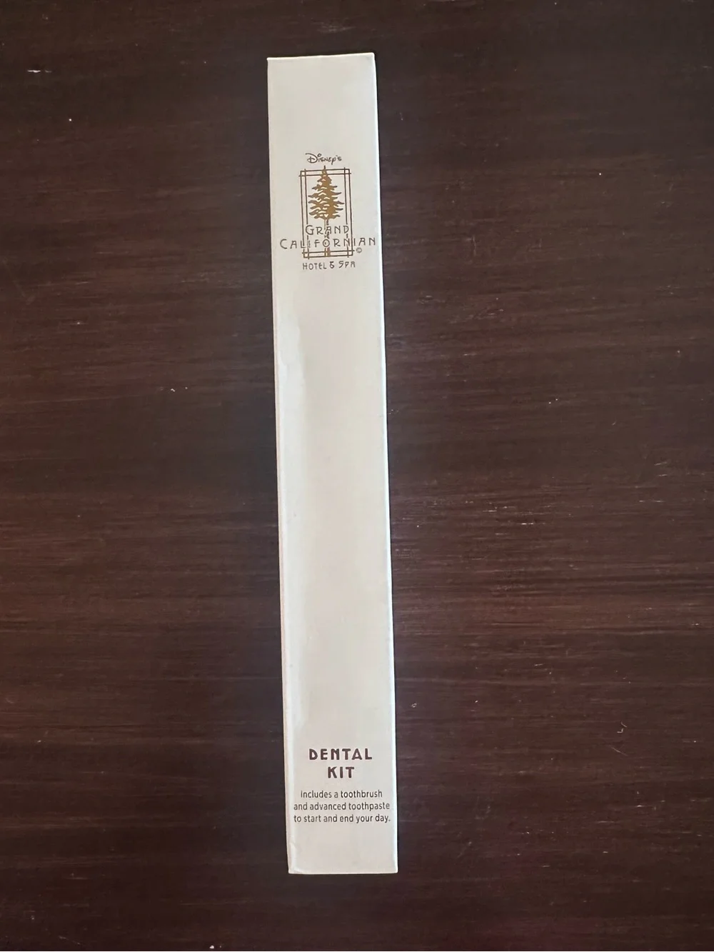 New Disney Grand Californian Disneyland Resort Toiletry Toothbrush Dental Kit